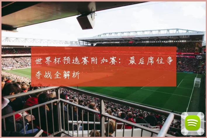 世界杯预选赛附加赛：最后席位争夺战全解析